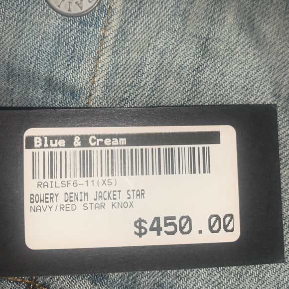 Rails Embroidered Jean Jacket - Picture 4 of 4